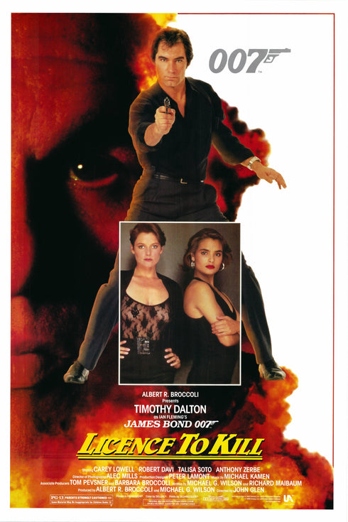 license to kill 1989 rolle one sheet